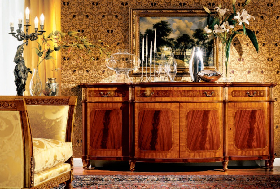 Sideboard in solid wood, Armando Rho