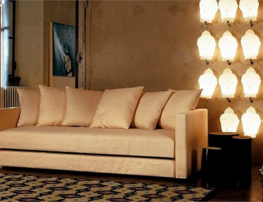 Sofa bed on steel frame Daynight, Mussi