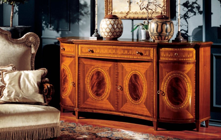 Sideboard in solid wood, Armando Rho