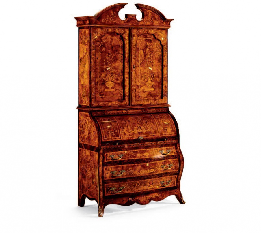 Secretaire from solid wood, Armando Rho