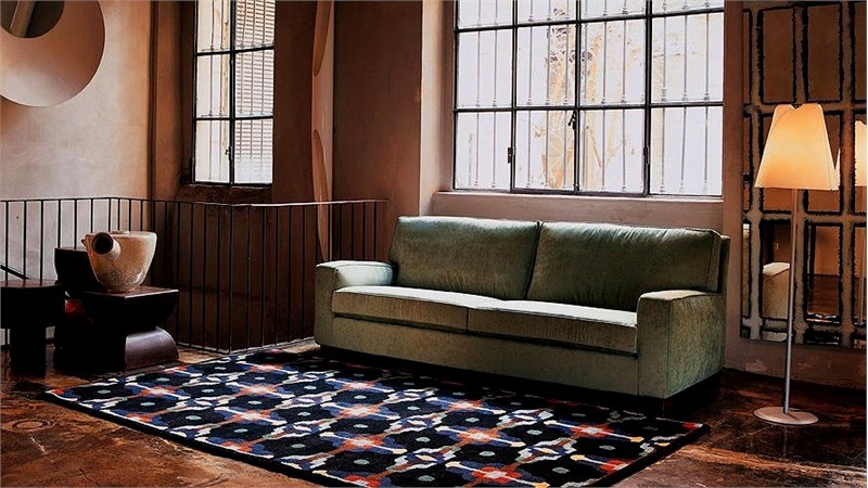 Sofa on a frame of wood Mylord, Mussi