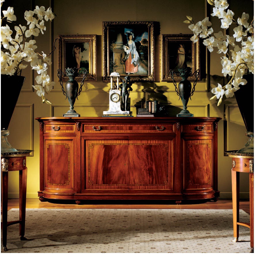 Sideboard in solid wood, Armando Rho
