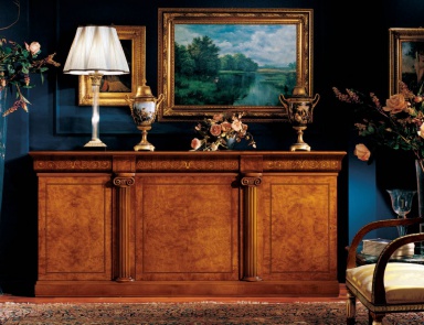 Sideboard in solid wood, Armando Rho