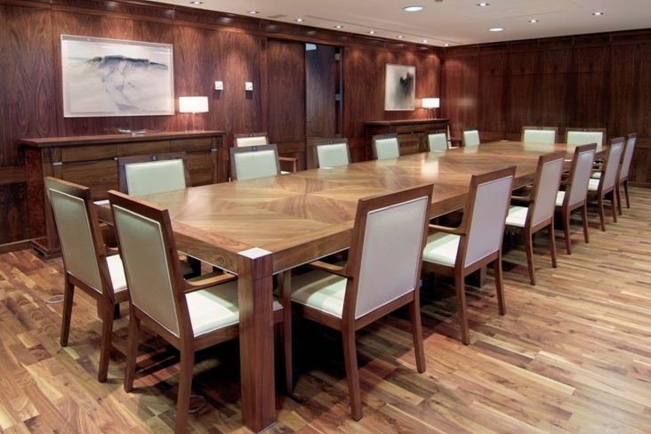 The table for conference rooms, solid wood CONFERENCE, Pico Muebles
