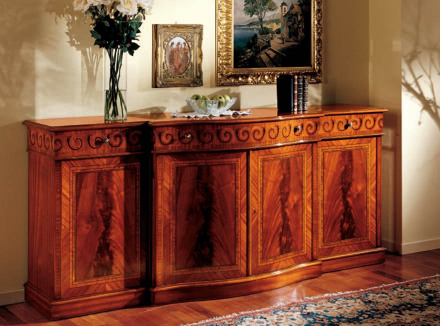 Sideboard in solid wood, Armando Rho
