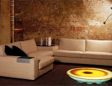 A modular sofa on a frame of wood Over-size, Mussi