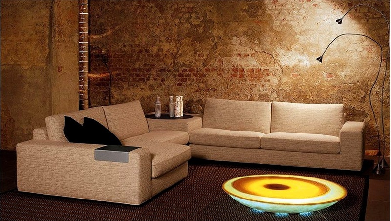 A modular sofa on a frame of wood Over-size, Mussi