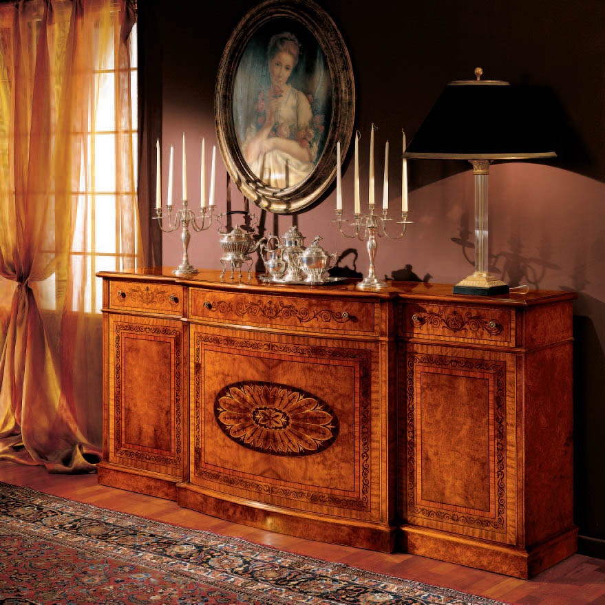 Sideboard in solid wood, Armando Rho