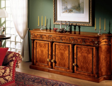 Sideboard in solid wood, Armando Rho