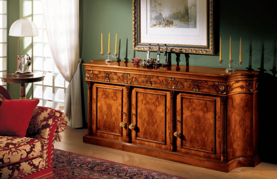 Sideboard in solid wood, Armando Rho