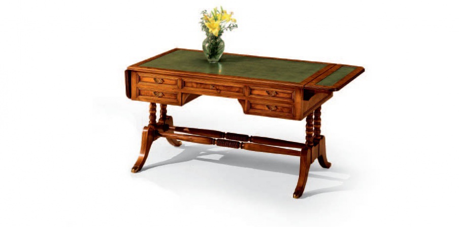 Writing Desk made of solid wood, Armando Rho