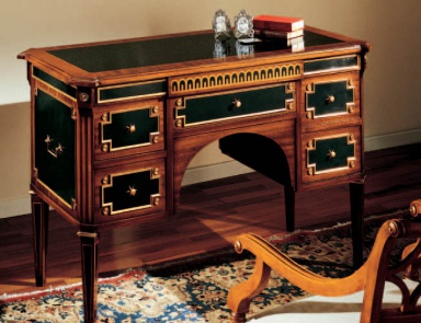 Writing Desk made of solid wood, Armando Rho