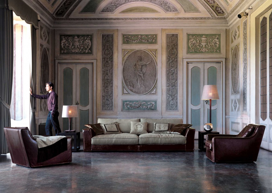 Double sofa ALFRED Longhi 