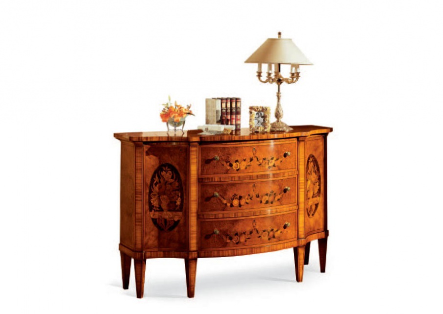 A chest of drawers made of solid wood, Armando Rho