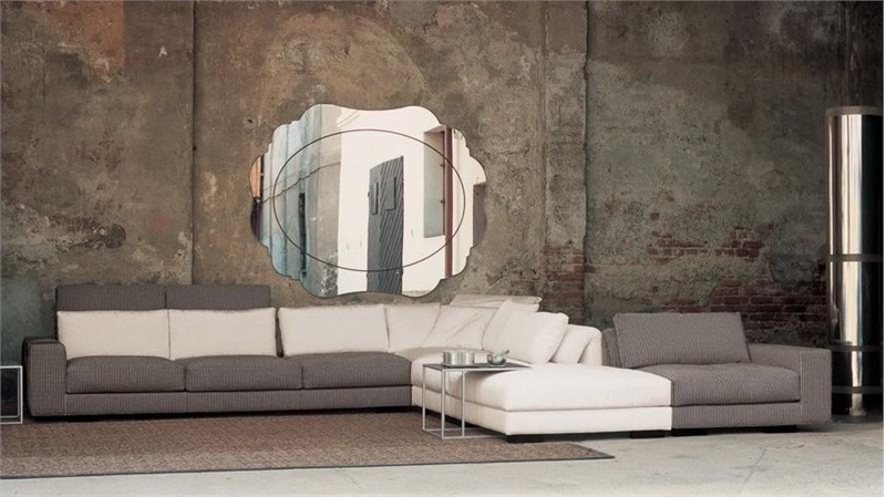 A modular sofa on a frame of plywood poplar Box Softly, Mussi