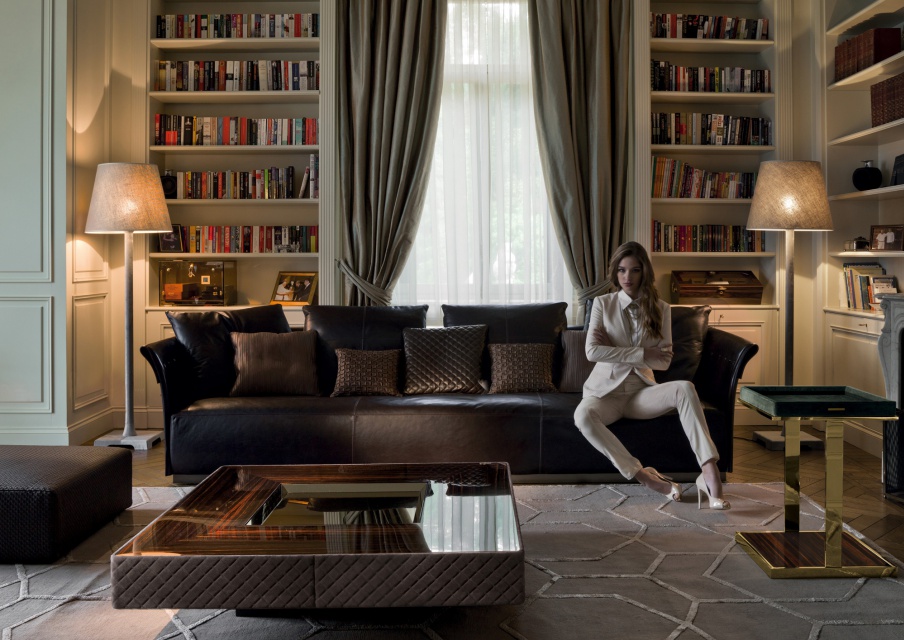 Three seater sofa Charme, Longhi 