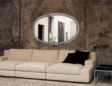 Sofa on a frame of wood Staircase, Mussi