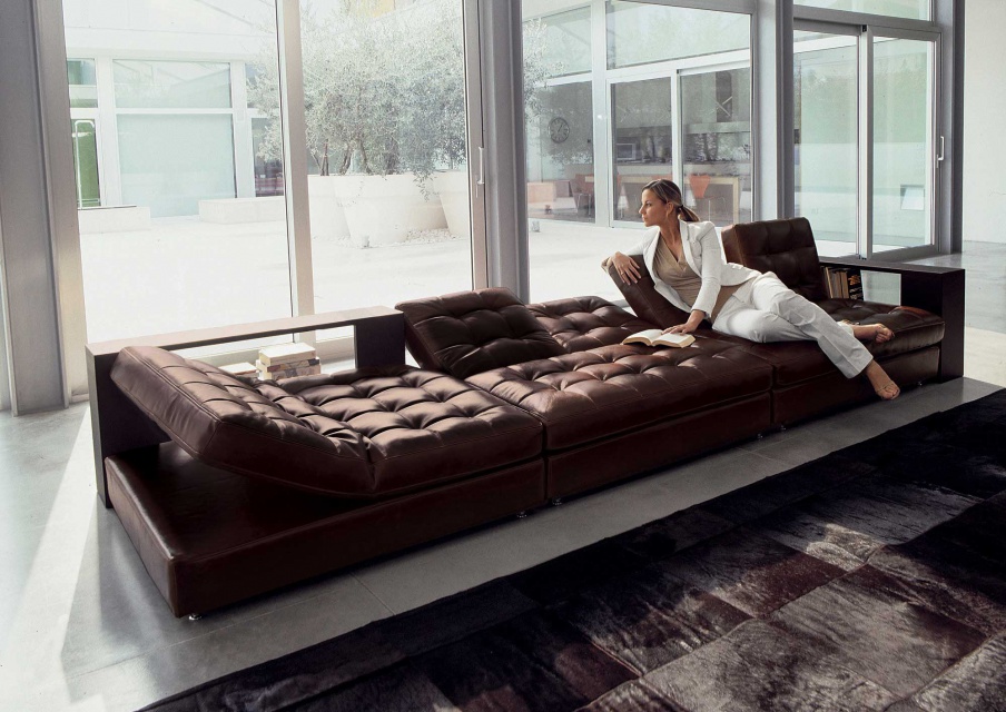 Modular sofa Strike, Longhi