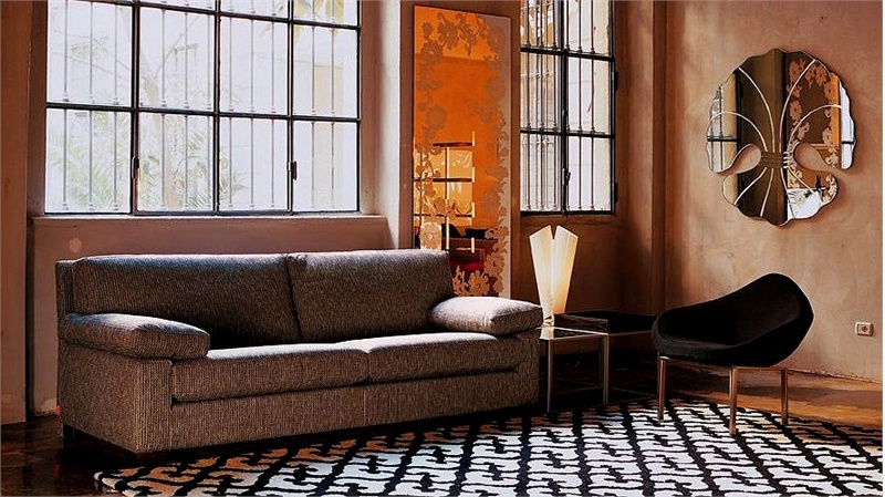 Sofa on a frame of wood Universal, Mussi