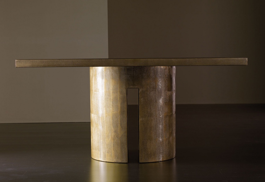 Dining table - square Gong, Meridiani