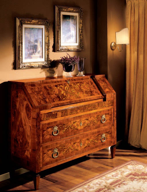 Bureau of solid wood, Armando Rho