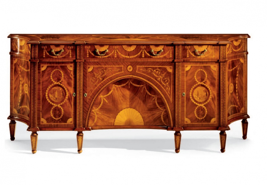 Sideboard in solid wood, Armando Rho