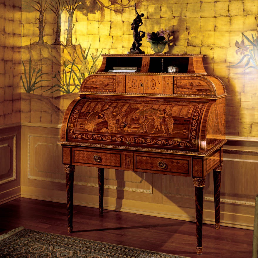 Bureau of solid wood, Armando Rho