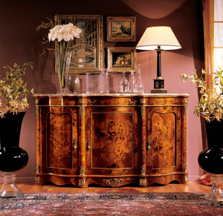 Sideboard in solid wood, Armando Rho