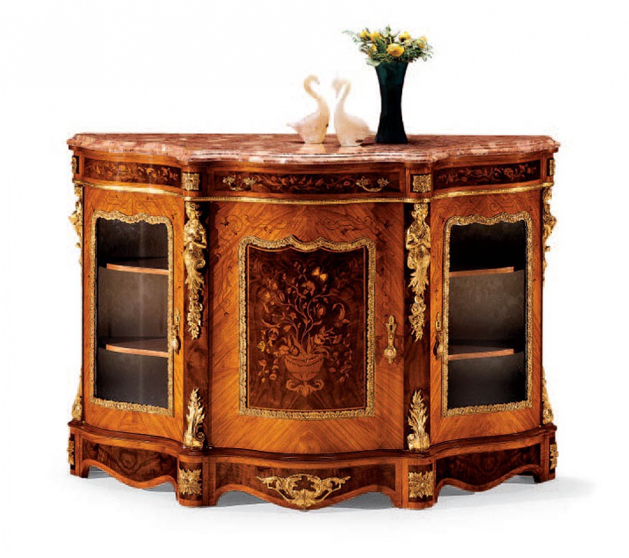Buffet with marble top, Armando Rho