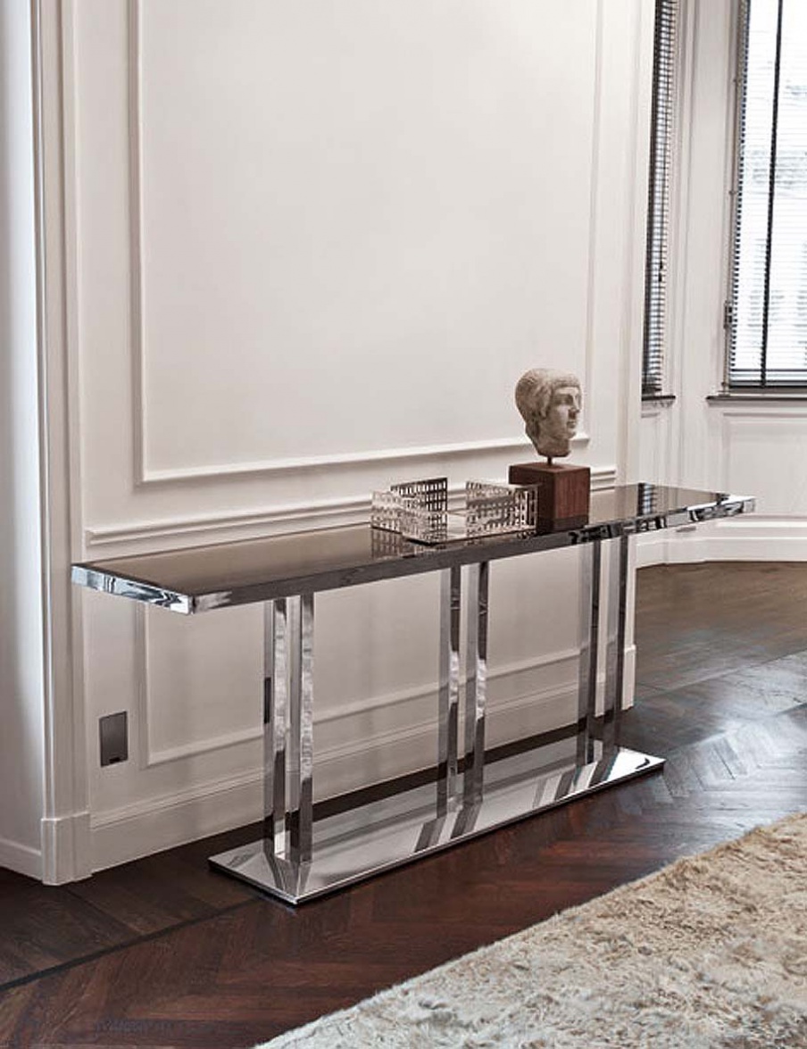 Console with metal frame Artu, Longhi