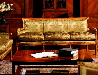 Three seater sofa in fabric, Armando Rho