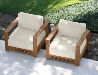 Chair for garden Square, Meridiani