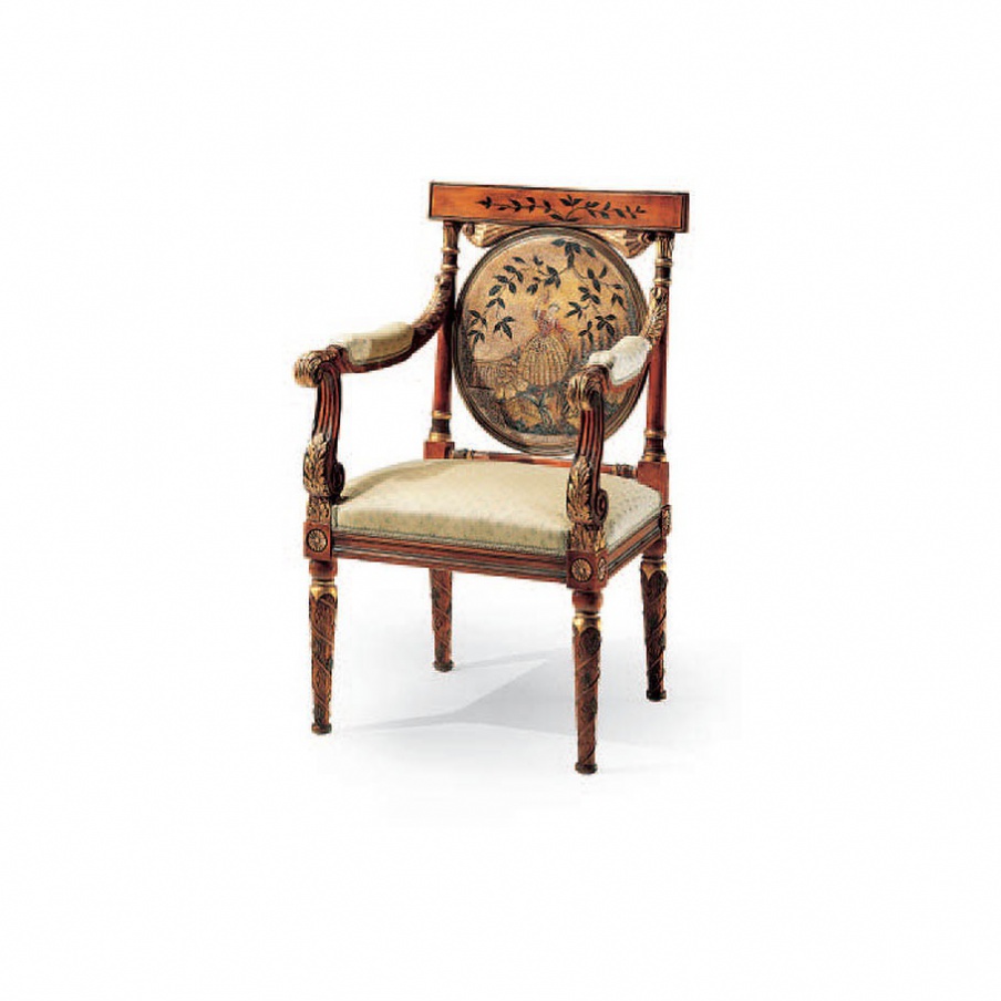 Armchair in fabric, Armando Rho