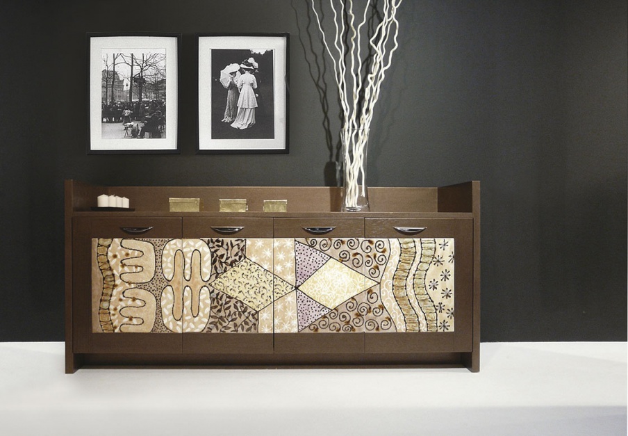 Sideboard with ethnic ornament Design, MOD'...ART