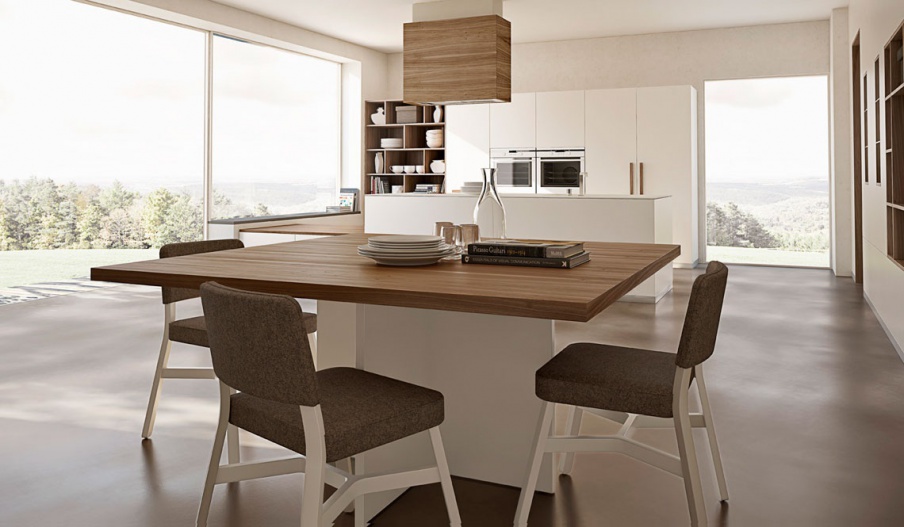 Set for the dining room solid wood Essentia, MOD'...ART