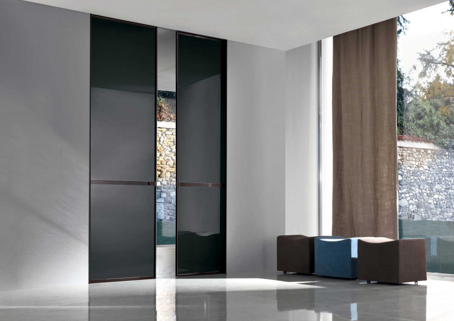 Doors made of glass Wave, Longhi