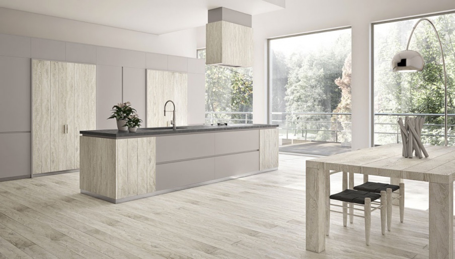 Set for the kitchen in the shade of light mocha Operaprima, MOD'...ART