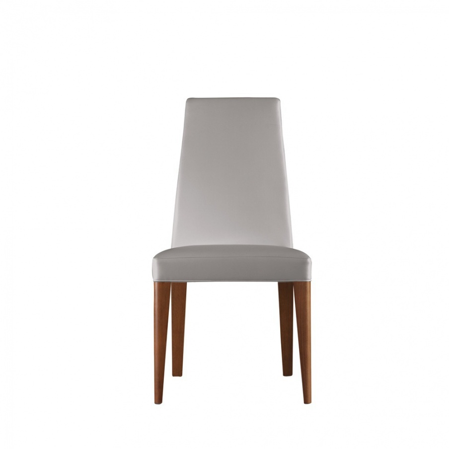 Chair with frame in natural wood Brenda, Past ... 