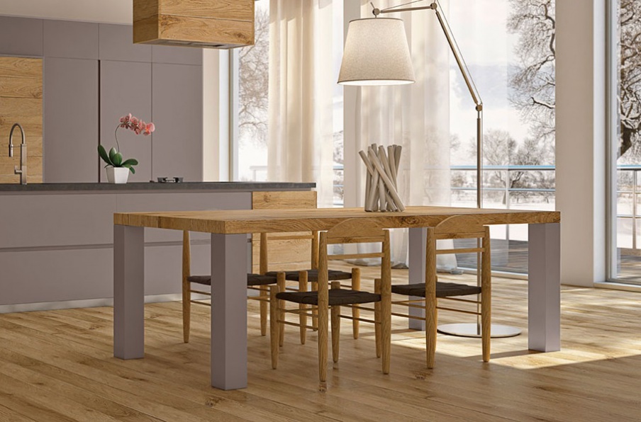 Set for the dining room in color mocha Operaprima, MOD'... ART