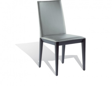 Chair with frame in natural wood Concetto, Past ... 