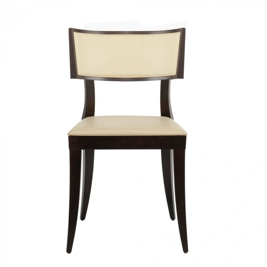 Chair with frame in natural wood Diamante, Past ... 