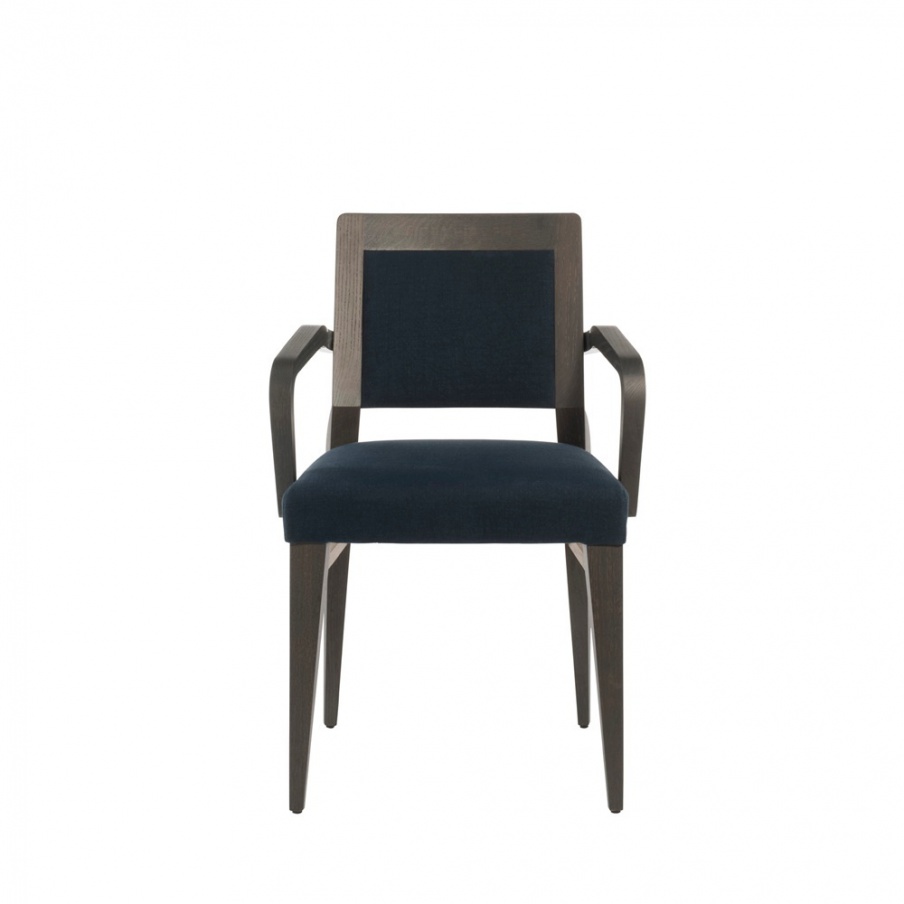 Chair with frame in natural wood Diva, Past ... 