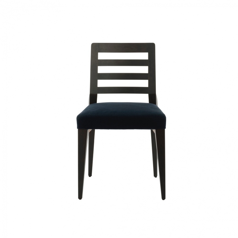 Chair with frame in natural wood Diva, Past ... 