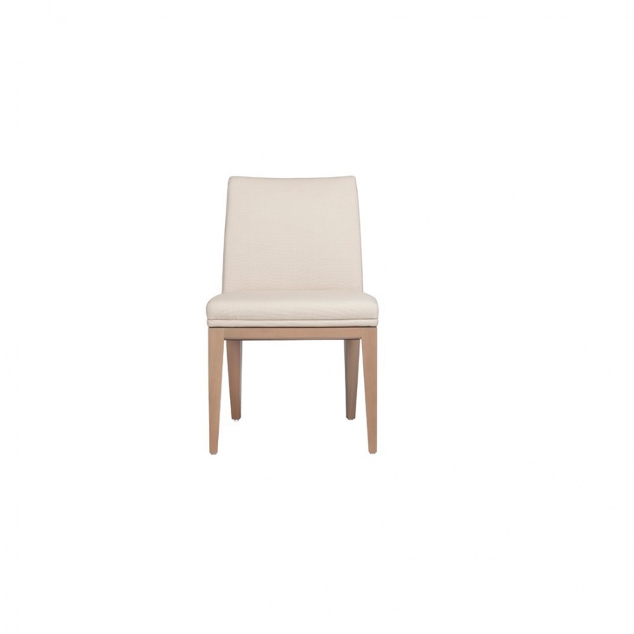 Chair with frame in natural wood Elide, Past ... 