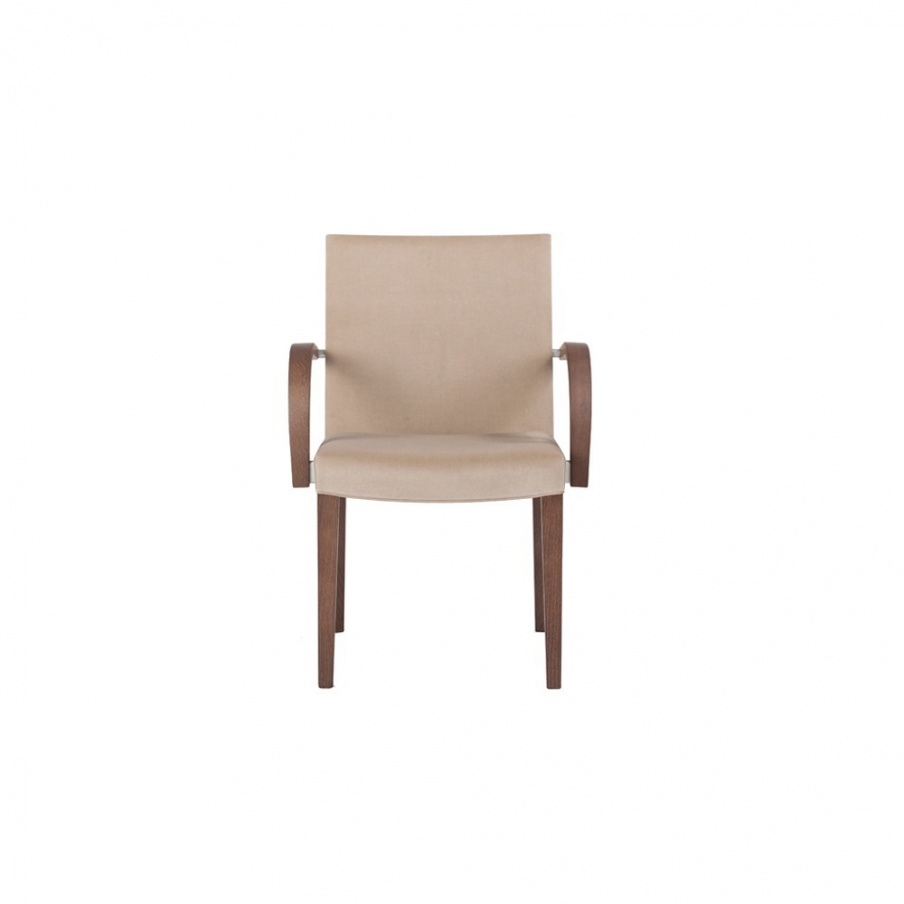 Chair with frame in natural wood Giselle, Past ... 