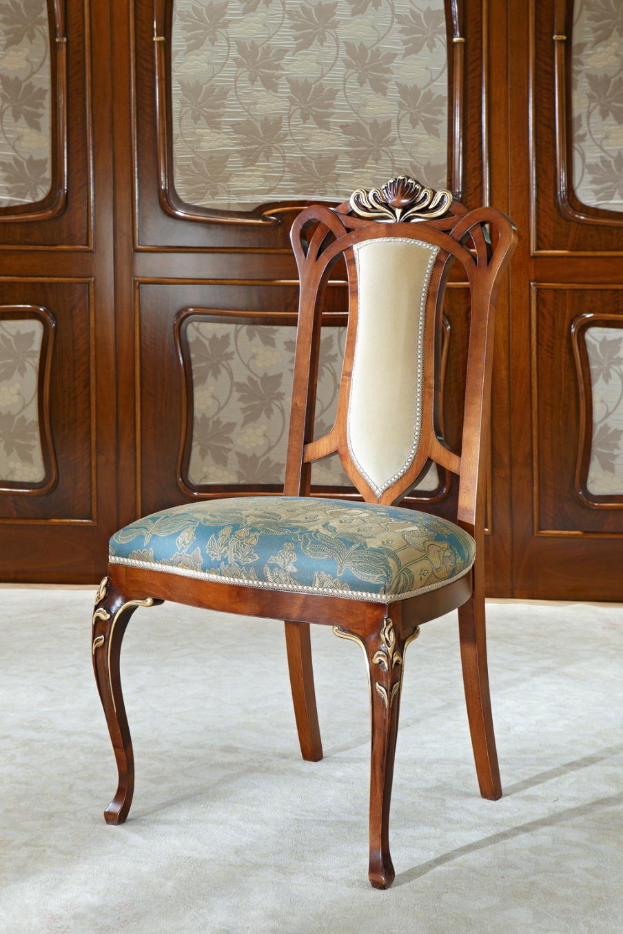 Chair with fabric upholstery Liberty, Medea