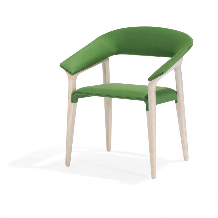 Chair with frame in natural wood Memory, Past ... 