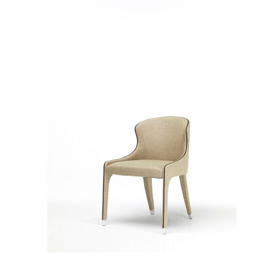 Chair with frame in natural wood Miura, Past ...