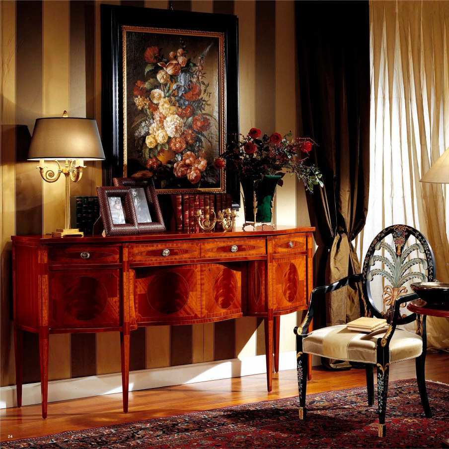 Sideboard in solid wood, Armando Rho