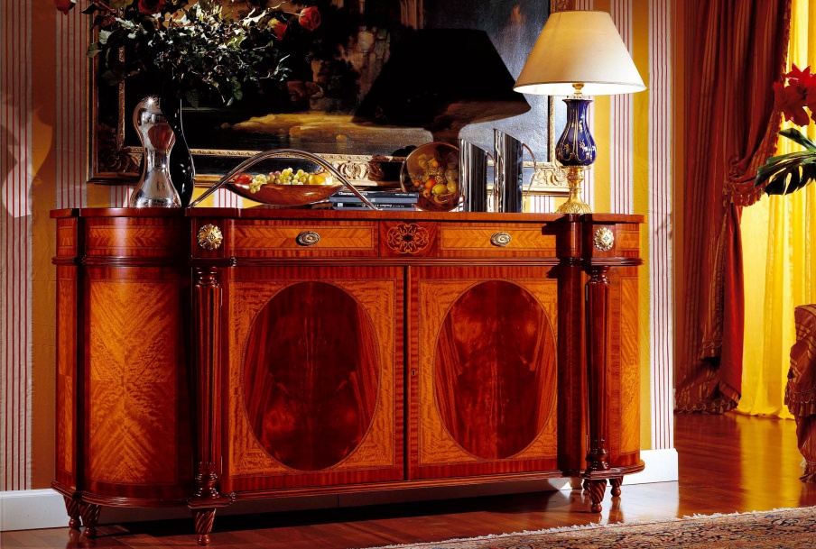 Sideboard in solid wood, Armando Rho